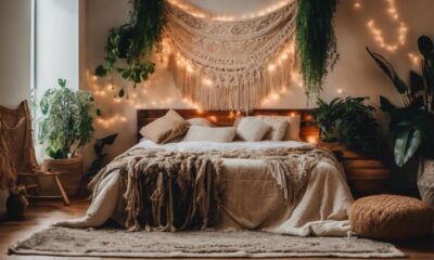 stylish boho bedroom decor