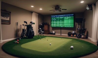 top indoor golf monitors