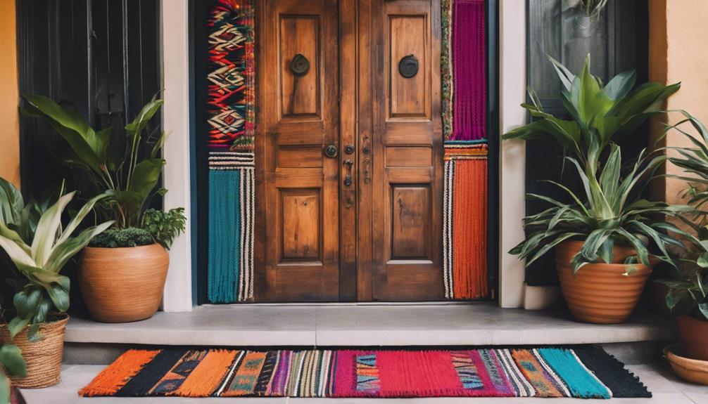 unique bohemian style doormat designs