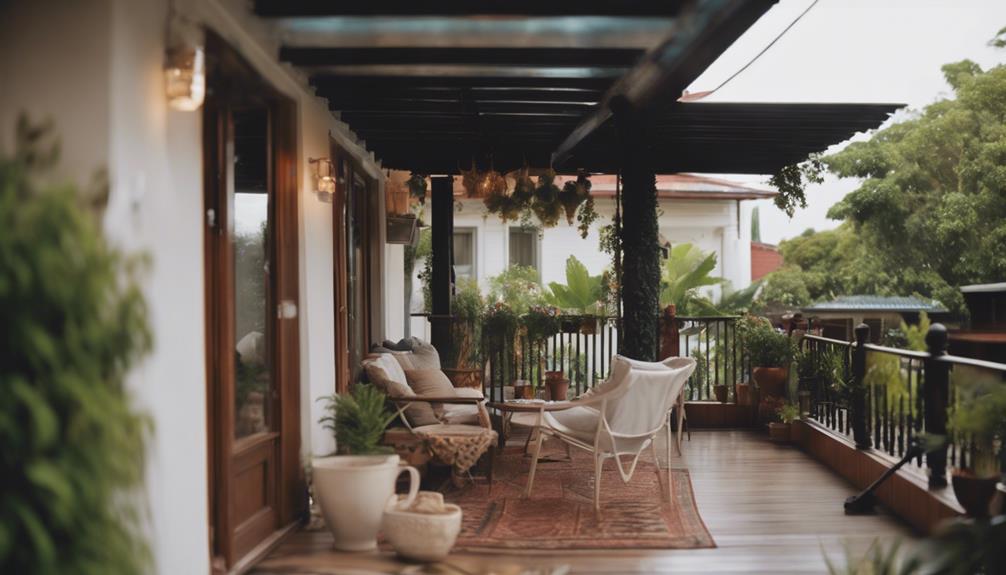 utilizing verandah spaces effectively