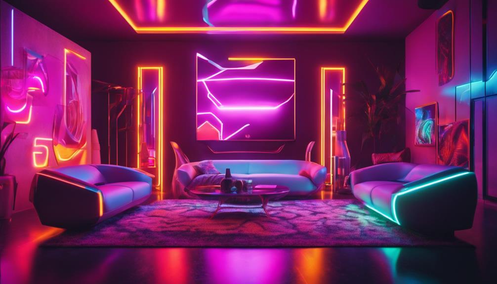 afrofuturistic living room design