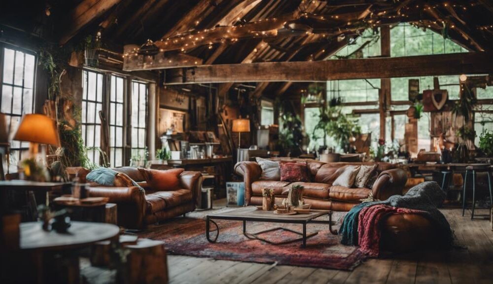 barns embrace eclectic style