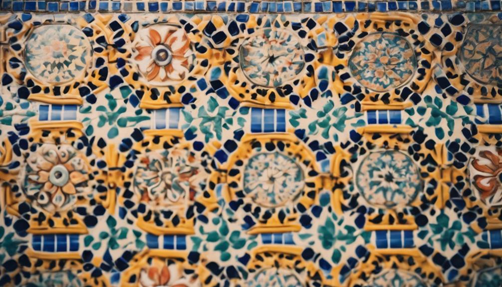 colorful ceramic tiles spain