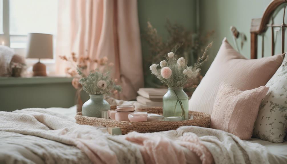 cozy bedroom retreat palettes
