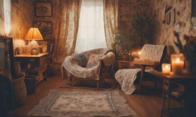 cozy cottagecore living room