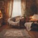 cozy cottagecore living room