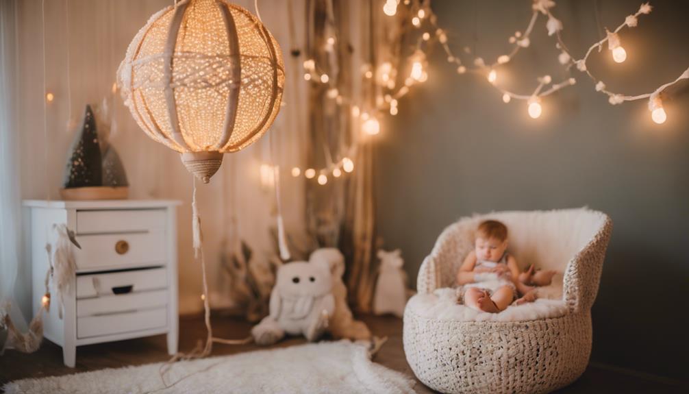 cozy nursery lighting ideas