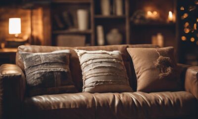 cozy rustic pillow collection
