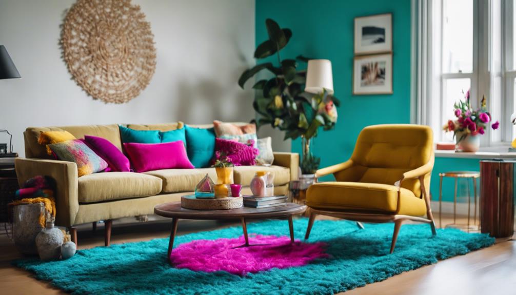 decor tips with pops of color