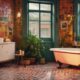 eclectic bathroom styling hack