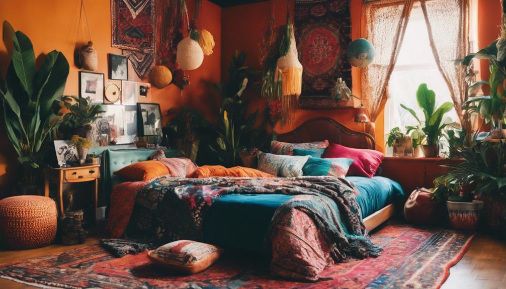 eclectic bedroom design inspiration