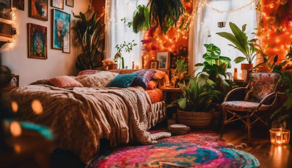 eclectic bedroom dream style