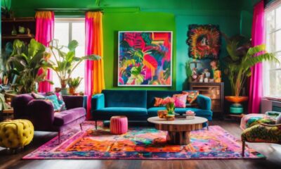 eclectic living room style
