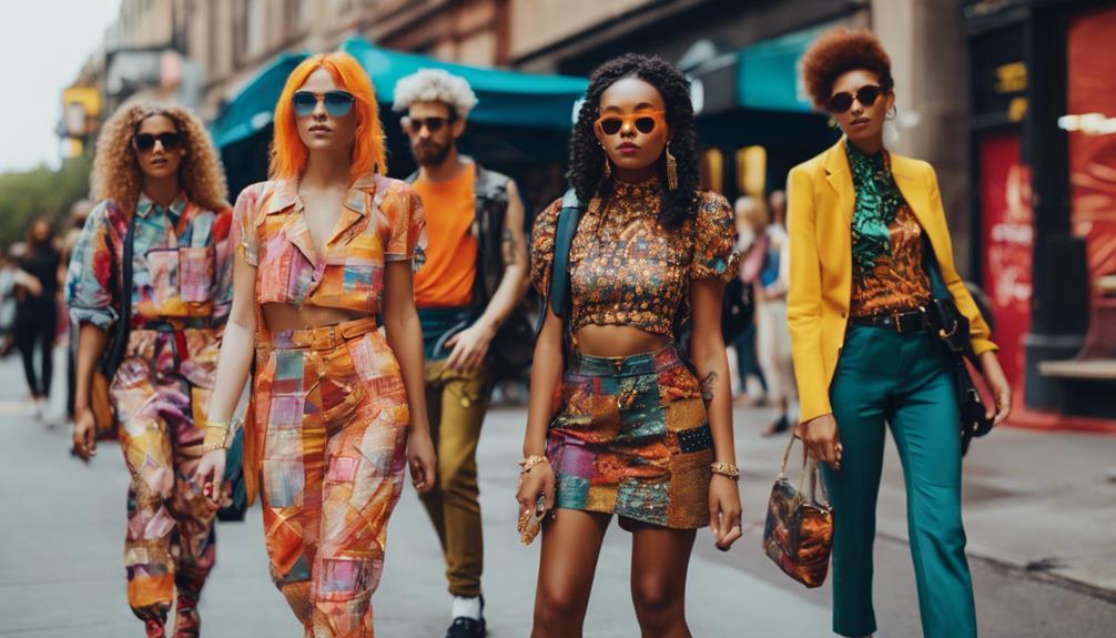eclectic street style trend