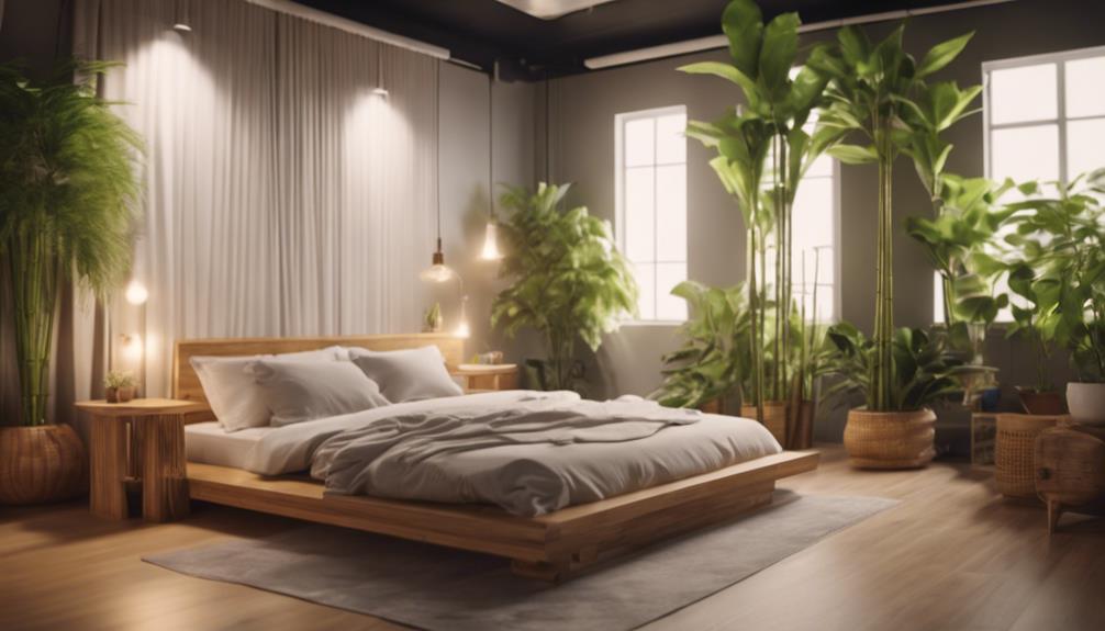 eco conscious bedroom design features