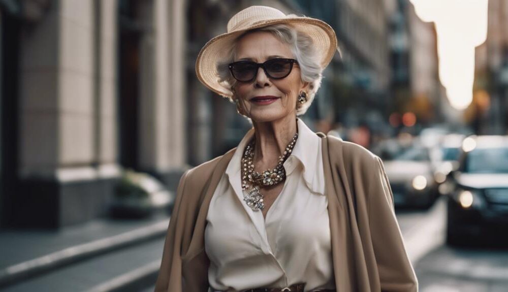 elderly women fashion trend