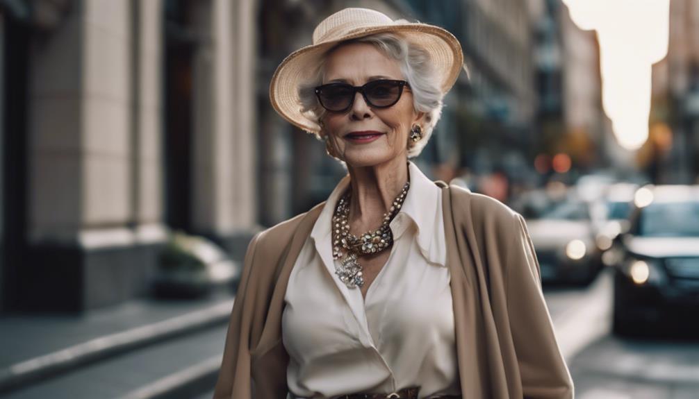 elderly women fashion trend