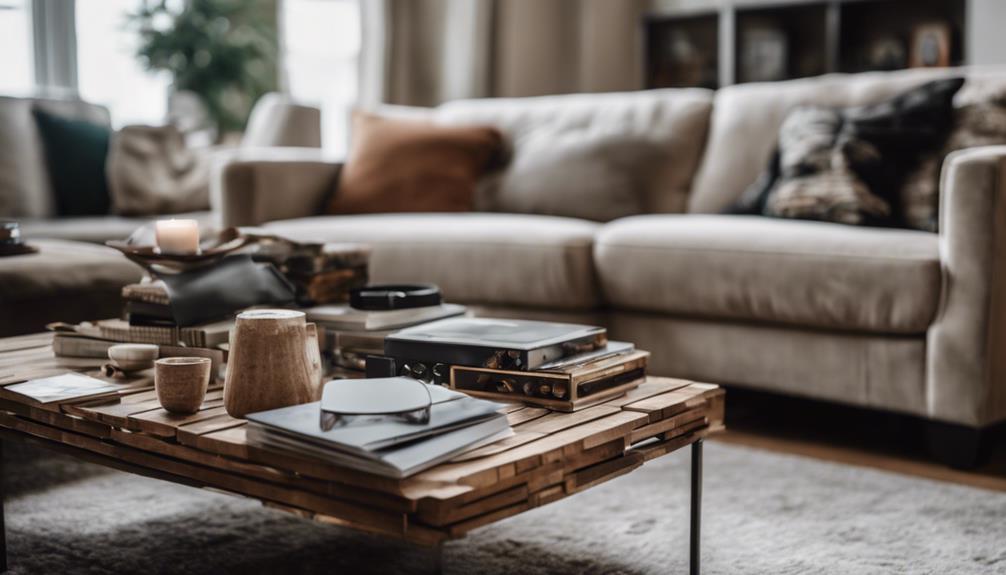 expanding coffee table designs