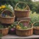 foraging baskets for nature