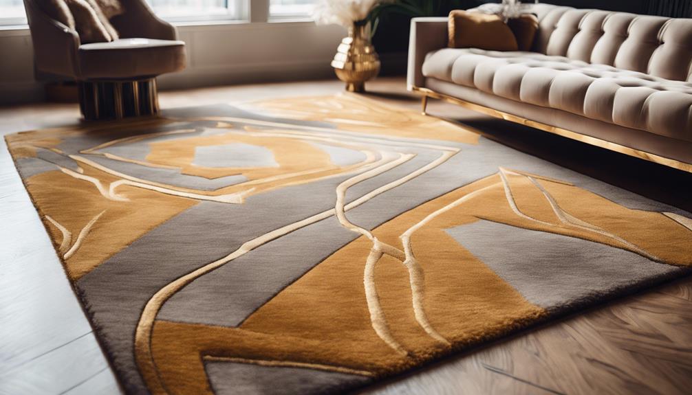 influential art deco rugs