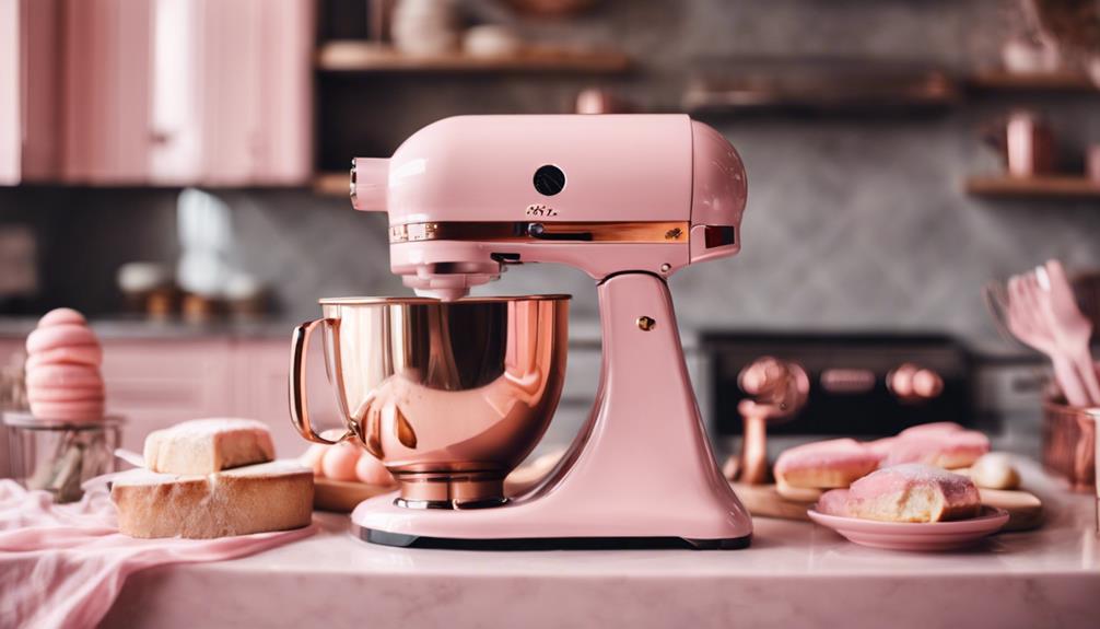 pink kitchen appliances trend