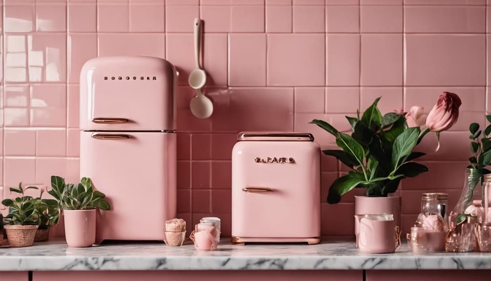 pink kitchen decor ideas