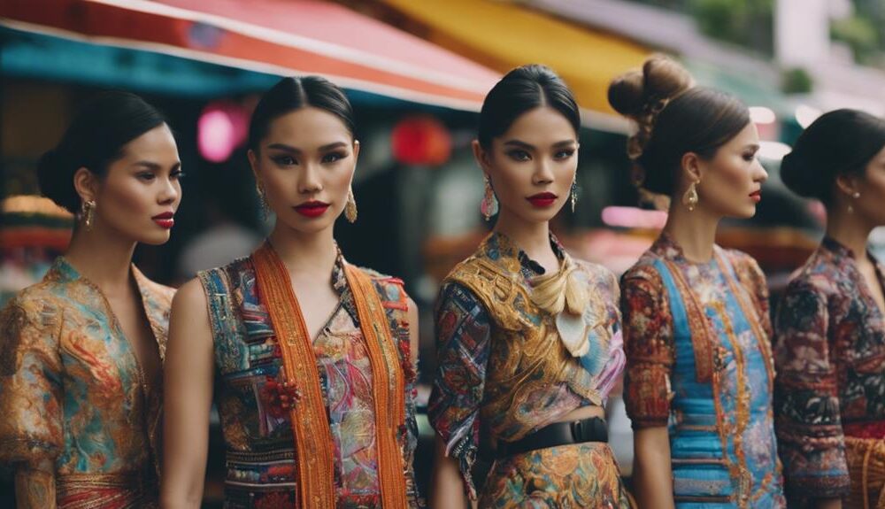 thai eclectic fashion trend