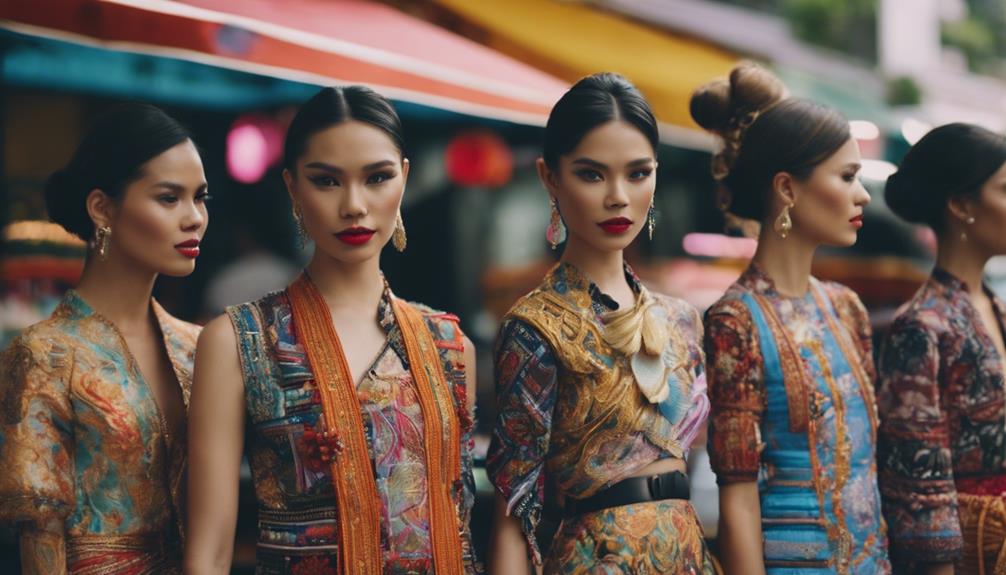 thai eclectic fashion trend