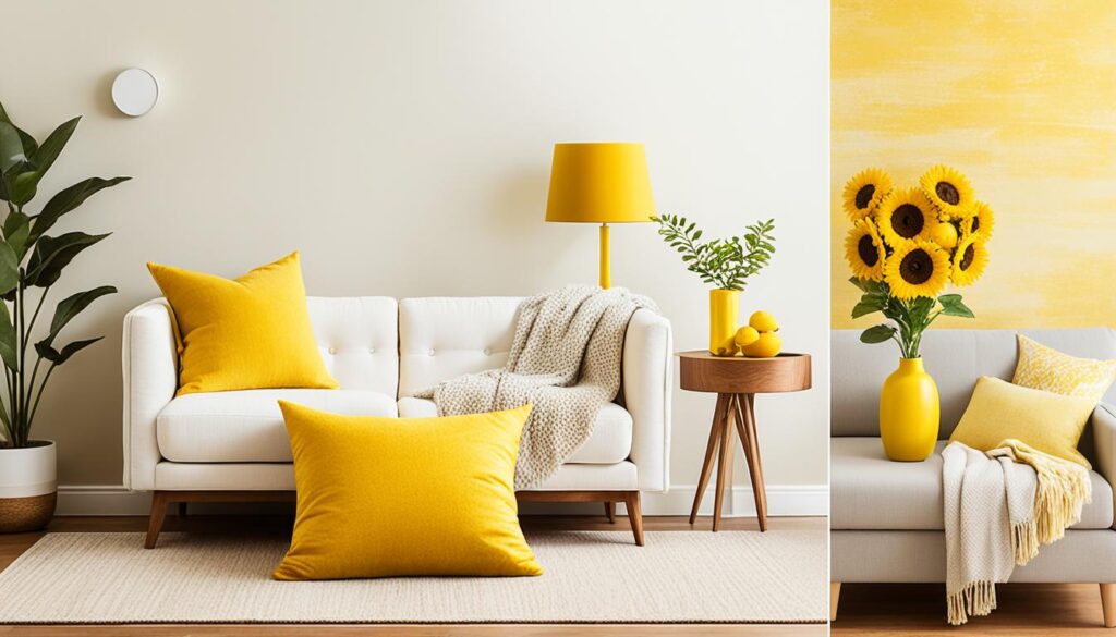 yellow decor examples