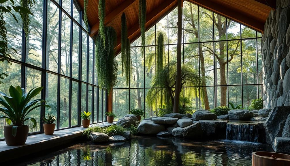 biophilic design for retreats