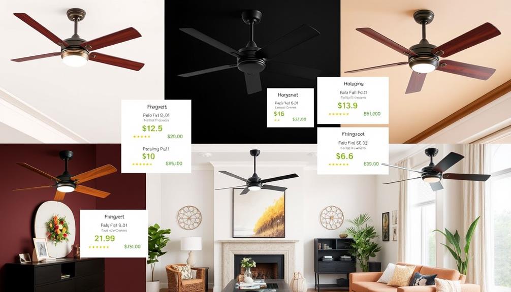 ceiling fan cost analysis