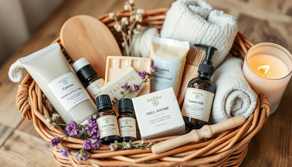 relaxing spa gift baskets