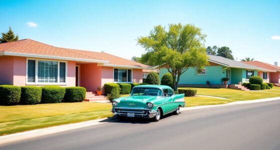 1950s retro house styles