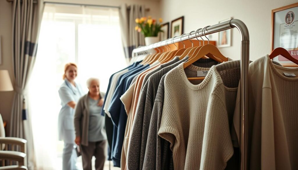 Benefits of labeling clothes for nursing home residents