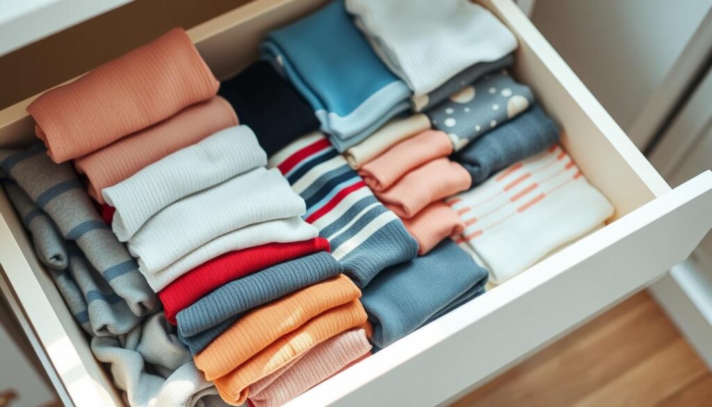 Marie Kondo sock folding