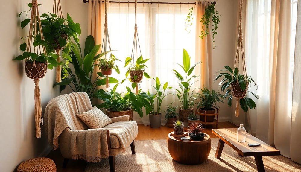 add greenery indoors effectively