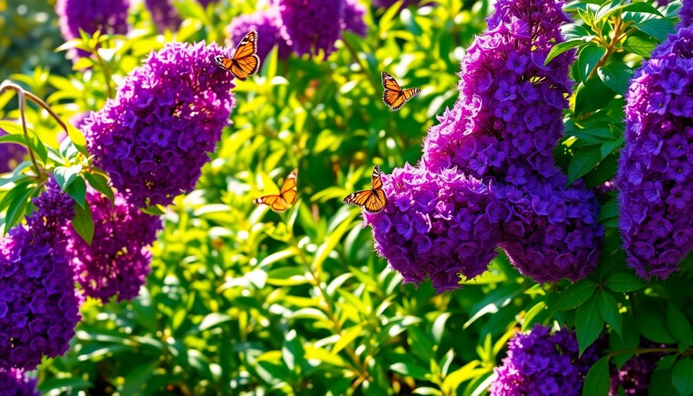 amethyst pugster butterfly bush