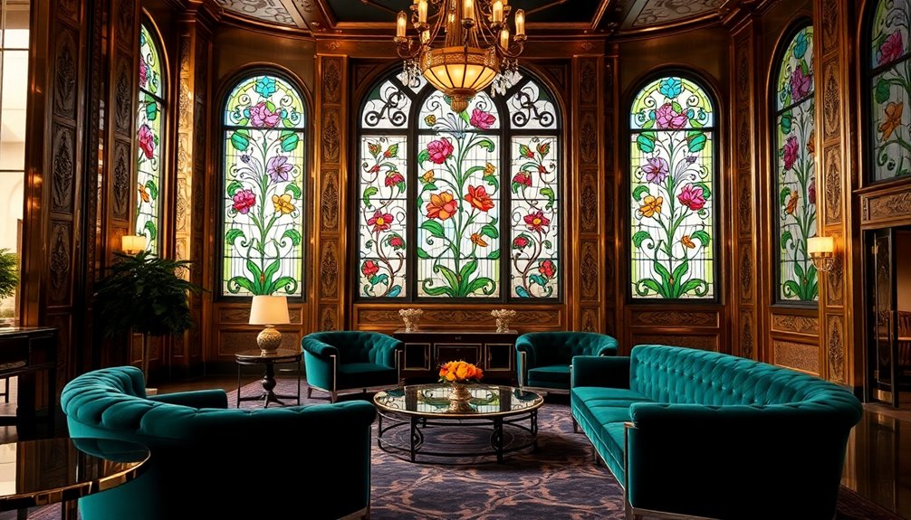 art movements nouveau and deco