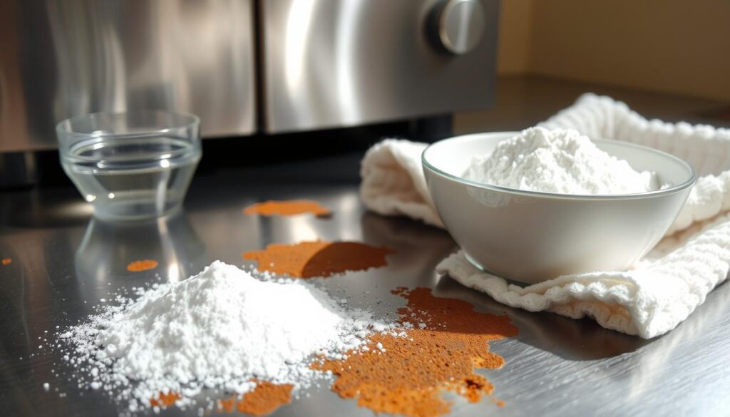 baking soda rust removal
