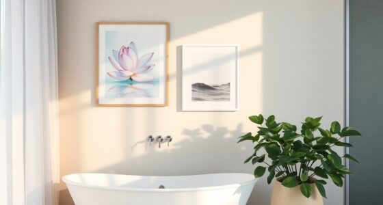 bathroom art for relaxation