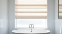 bathroom window blinds options