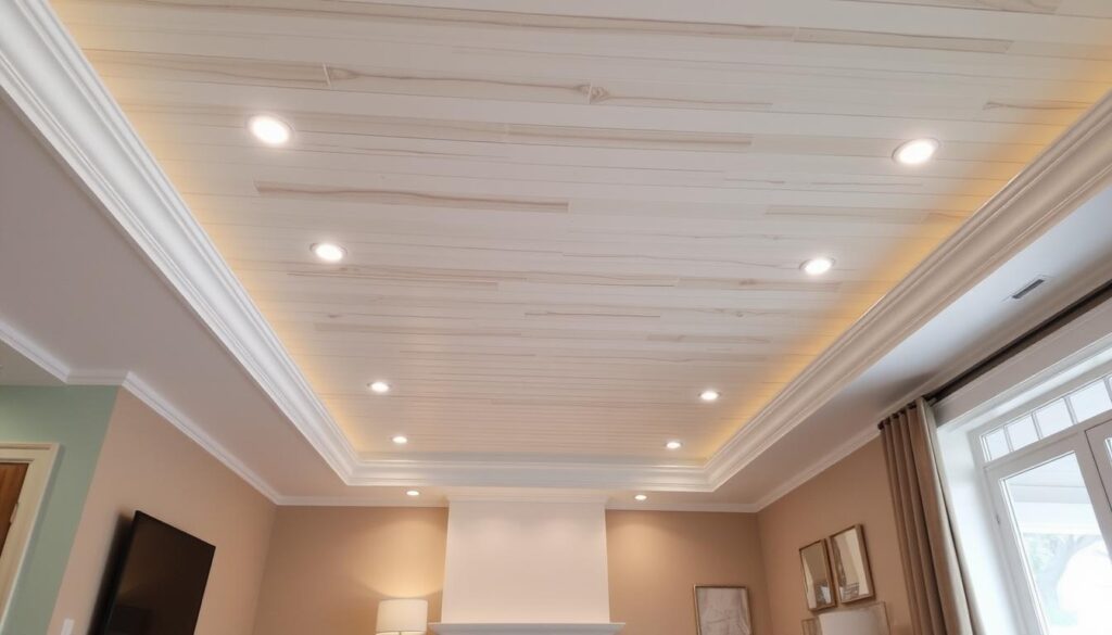 beadboard ceiling installation