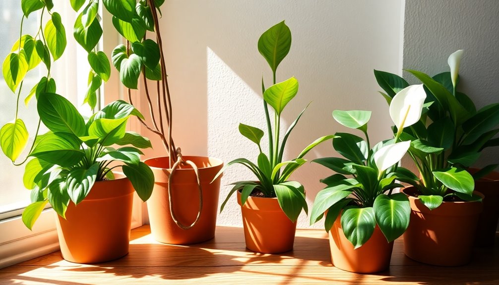 beginner friendly indoor plant selection