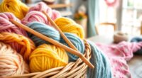 beginner friendly yarn selection