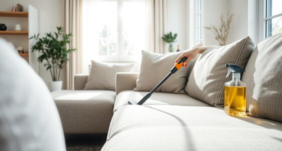 best way to clean microfiber couch