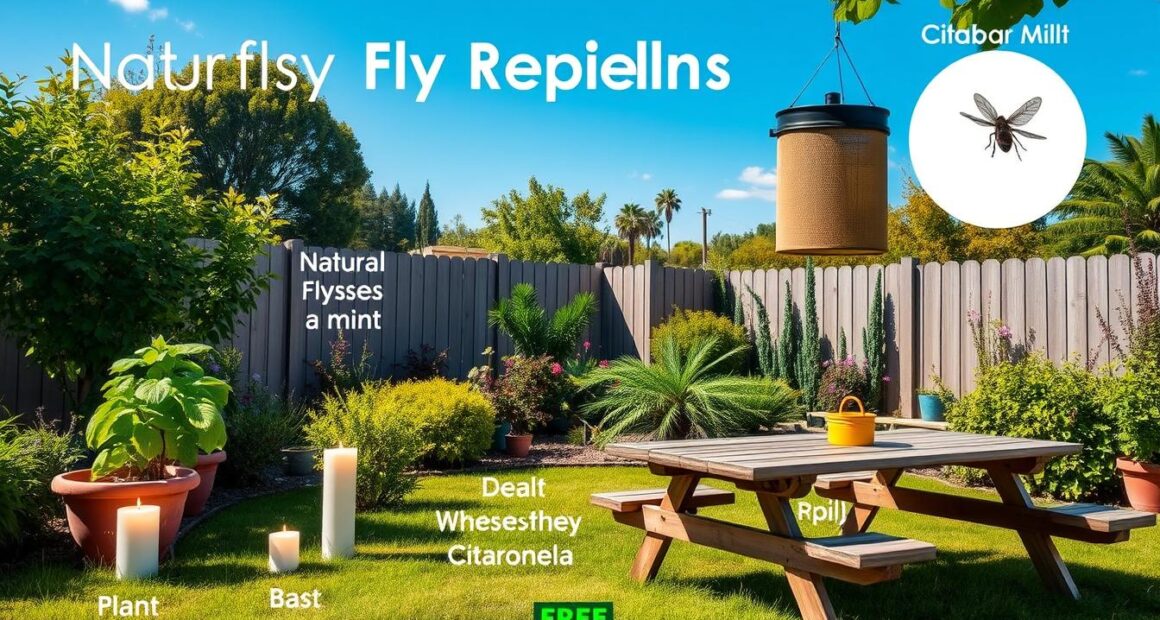 best way to get rid of flies outside