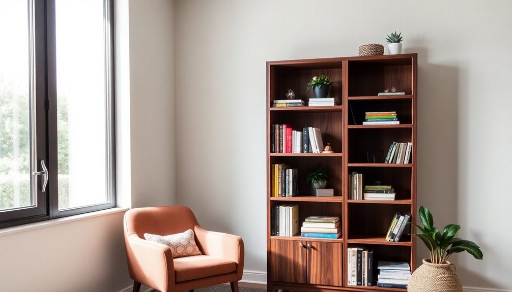 bookshelves for small spaces