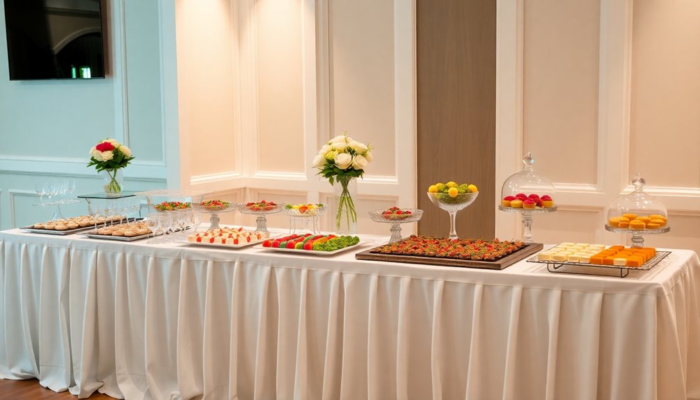 buffet setup best practices