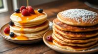 buttermilk or regular pancakes