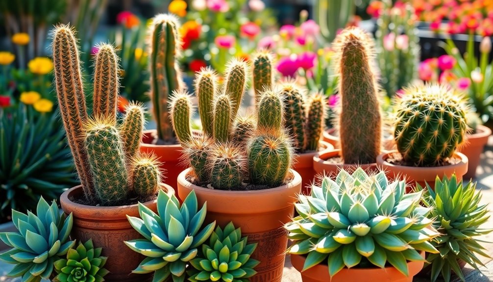 cactus selection for outdoors